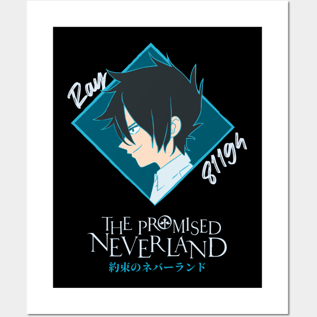 THE PROMISED NEVERLAND: RAY Wall Art by FunGangStore